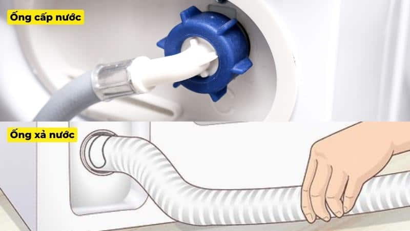 Máy giặt không cấp nước